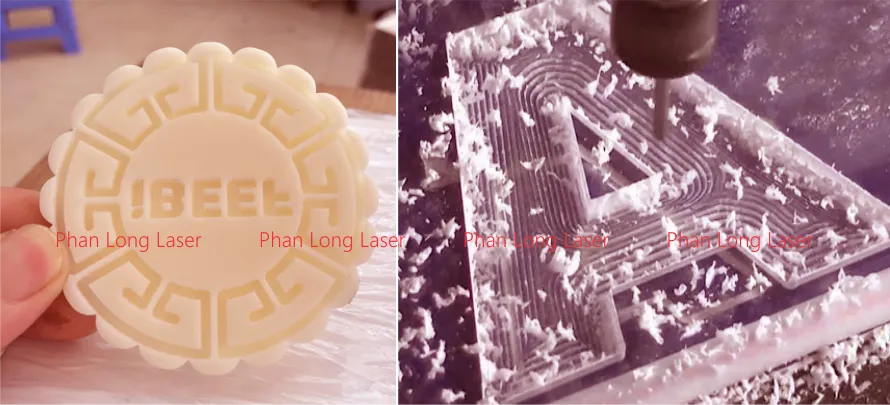 Cắt CNC và khắc CNC trên nhựa mica acrylic làm khuôn mẫu bánh trung thu tại Tân Phú, Bình Tân, Bình Thạnh, Gò Vấp, Thủ Đức, Tân Bình